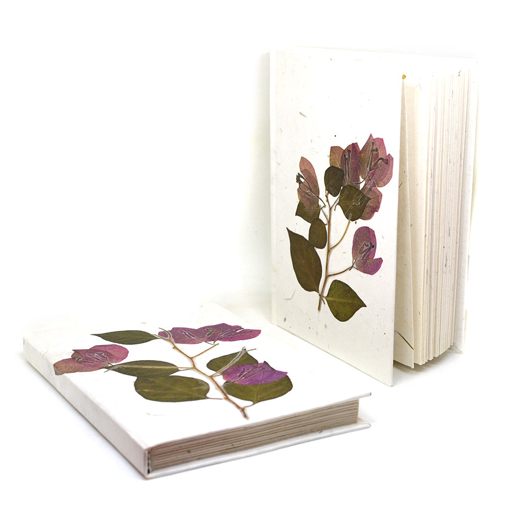 A Bougainvillea Memoir Pressed Flower Diary - myBageecha