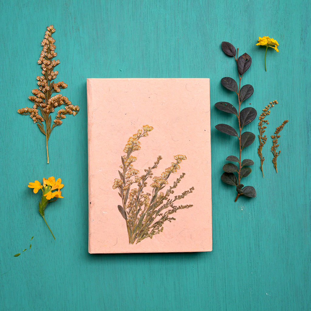 A Summer Breeze Pressed Flower Diary - myBageecha