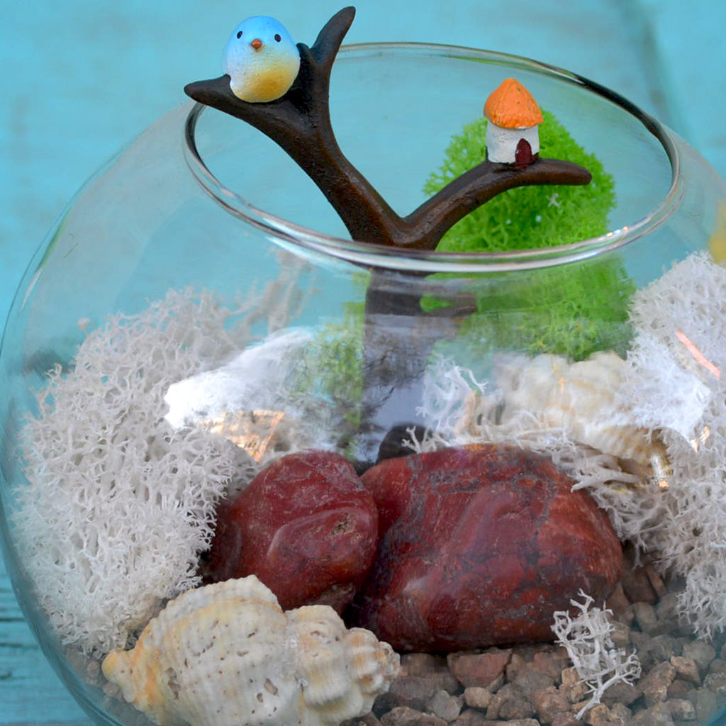 A Mossy Ledge Fairy Garden Kit - myBageecha