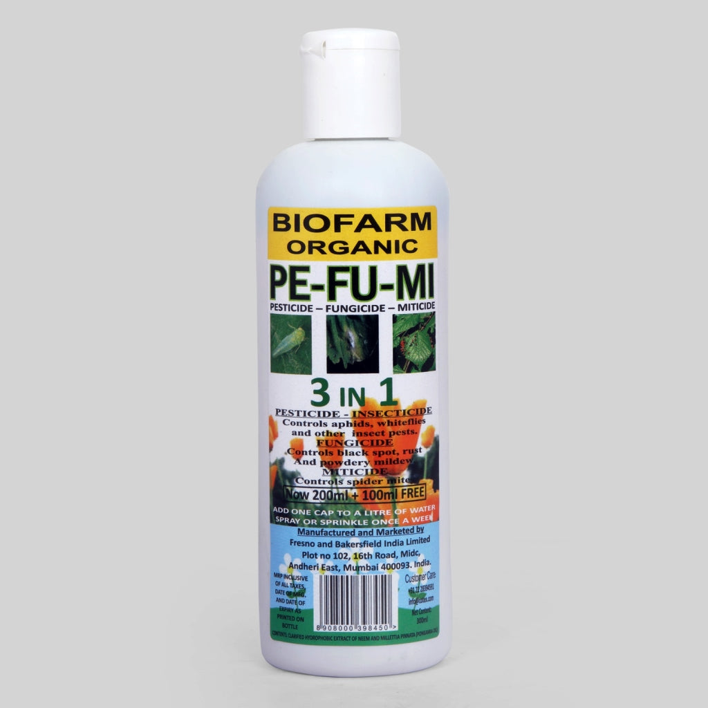 Bio Farm Pe-Fu-Mi organic pesticide bottle - myBageecha