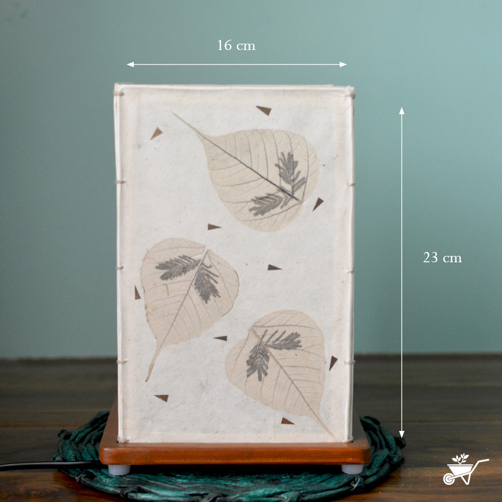 Charmingly Singular Pressed Flower Lampshade - myBageecha