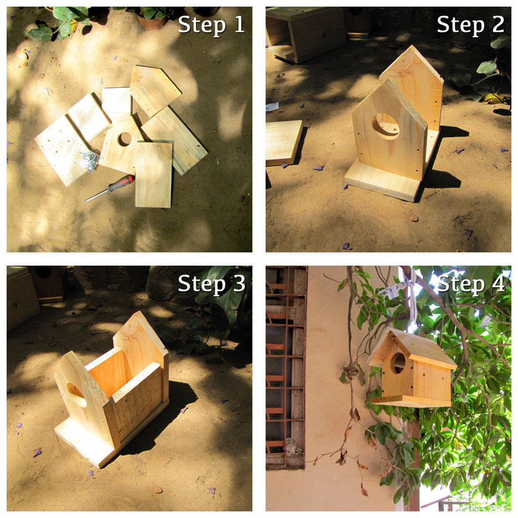Bird Nest House - DIY Kit Birdie myBageecha - myBageecha
