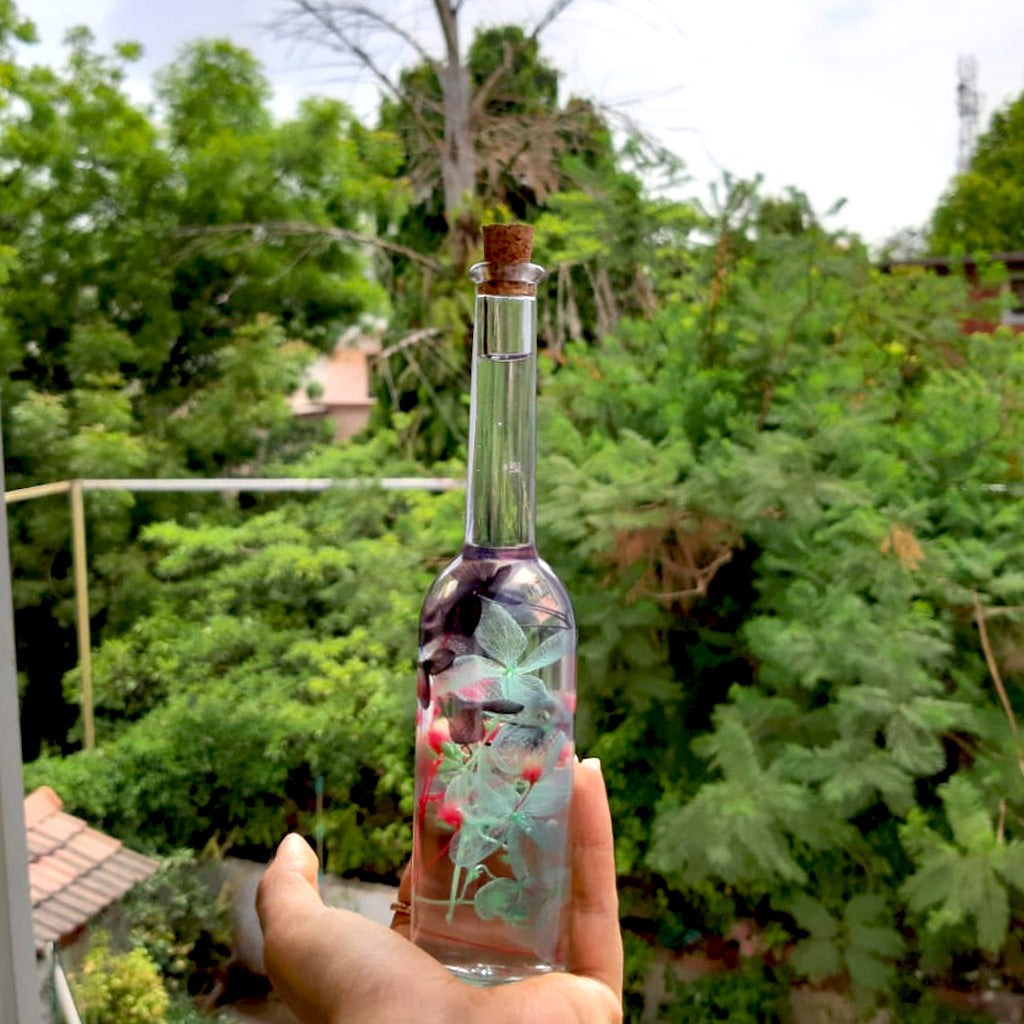 A deep, expressive composition bringing mystery and visual drama to interiors.