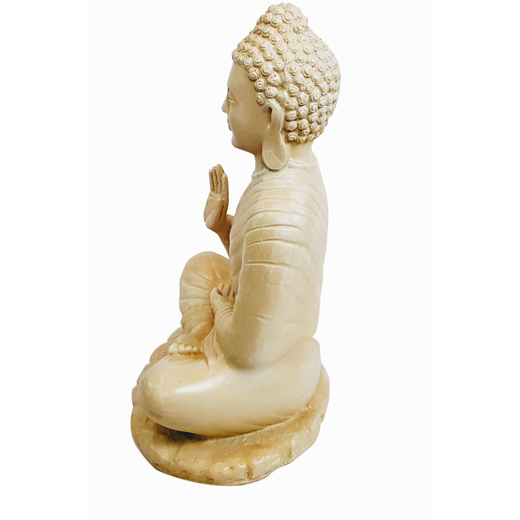 Wonderland PolyStone Unbreakable 17.5inch Buddha Statue - myBageecha