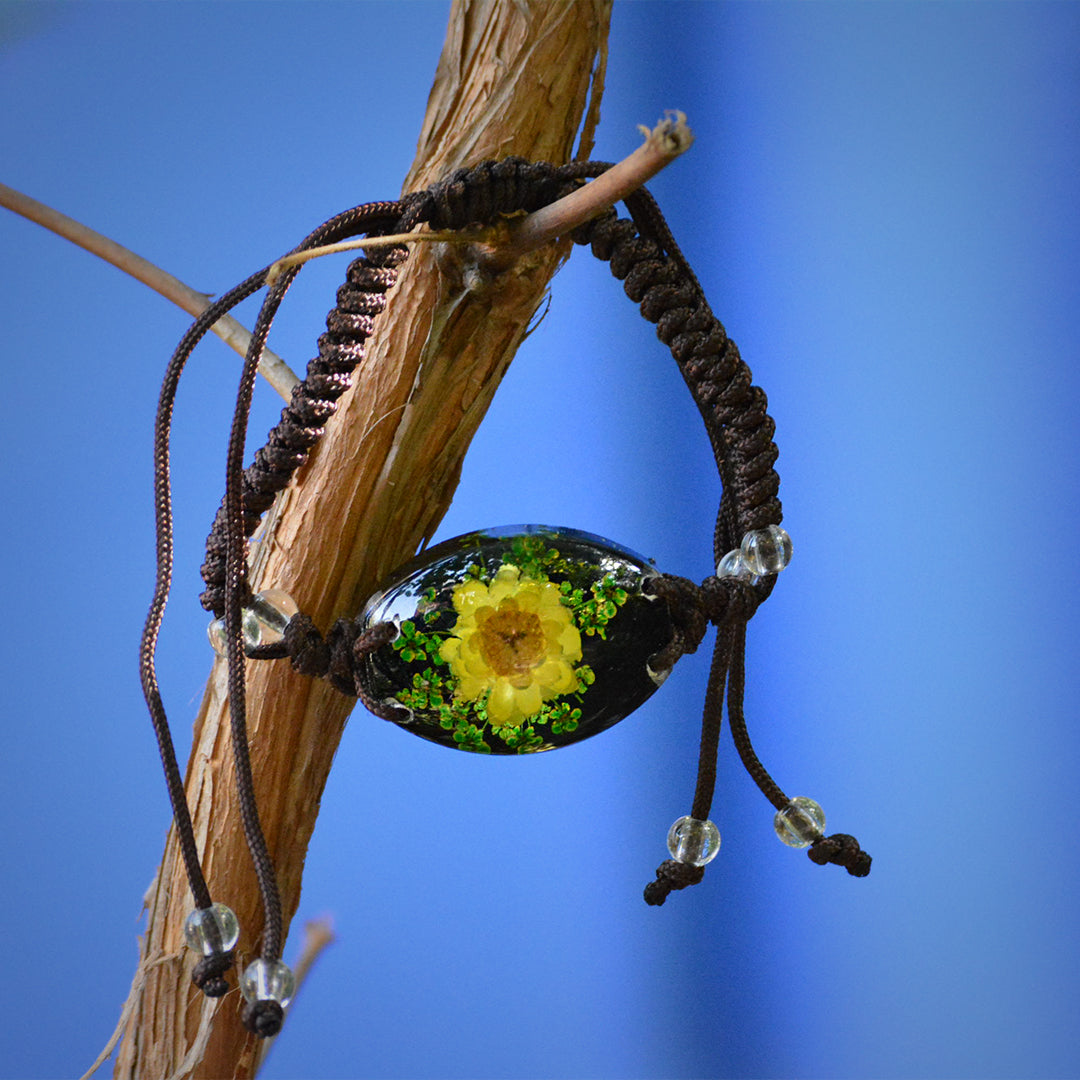 Floral Gist Real Dried Flower Bracelet - myBageecha