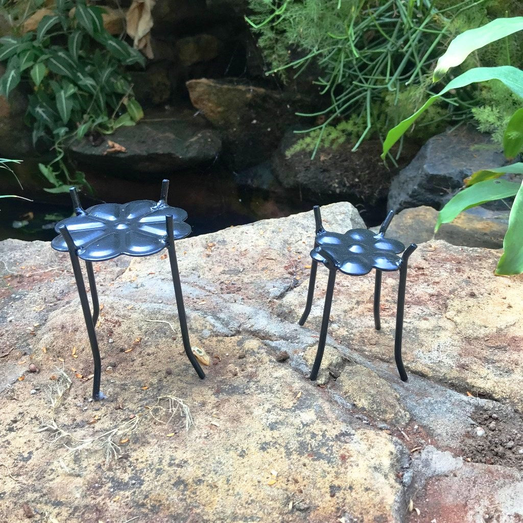 Set of Wrought Iron Floral Stand - myBageecha