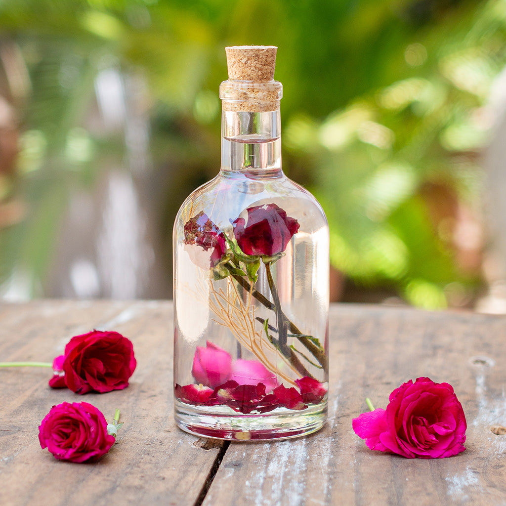 Close-up of Floraison Quaint Rose Preserved Flower Tabletop by myBageecha – delicate rose-inspired preserved blooms.