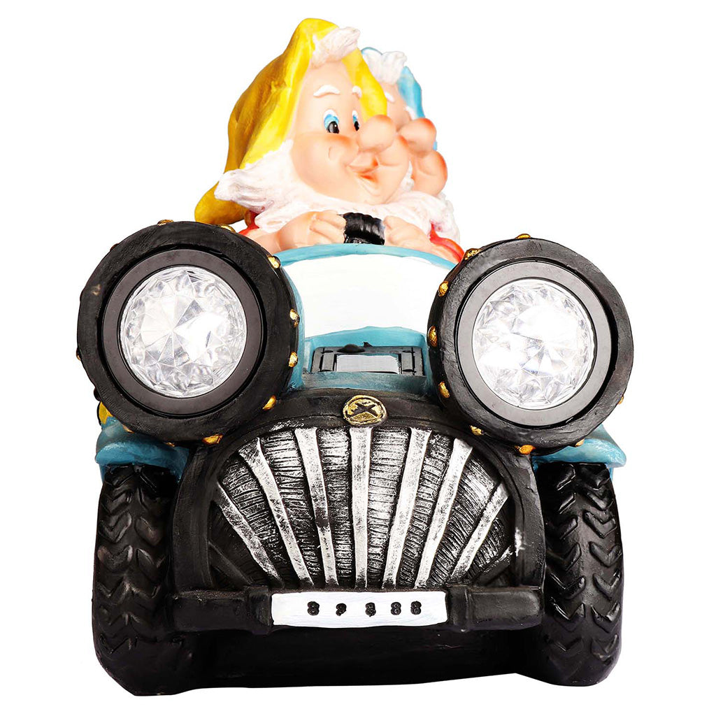 Gnomes Driving Car Solar Light - myBageecha