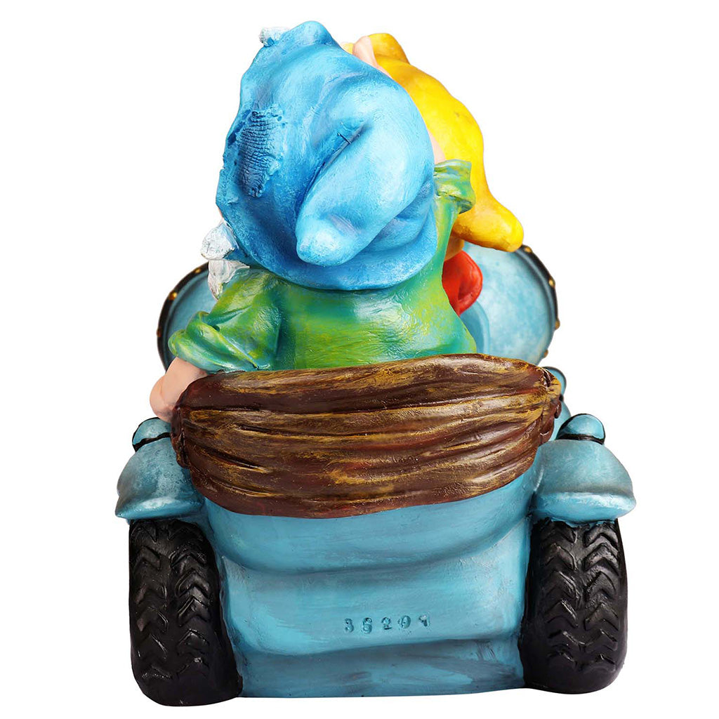 Gnomes Driving Car Solar Light - myBageecha