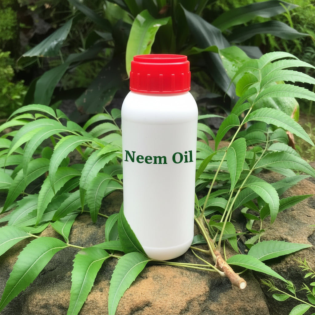 Neem Oil organic insecticide bottle myBageecha