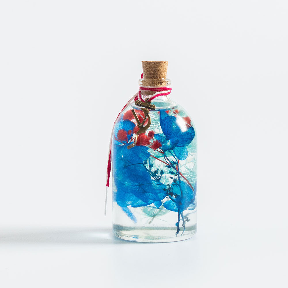 Indigo Florescence Preserved Flower Tabletop - myBageecha