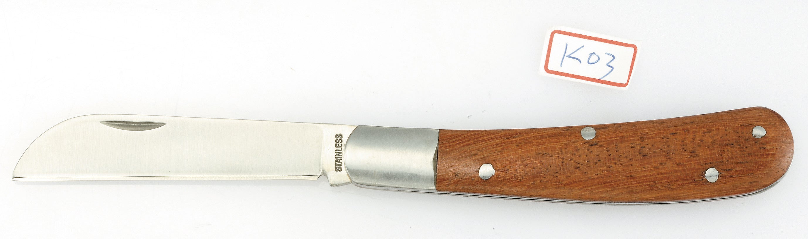 Gardener Knife with sharp blade and wooden handle – myBageecha