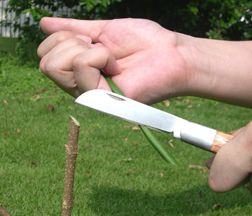 Gardener Knife with rust-resistant blade