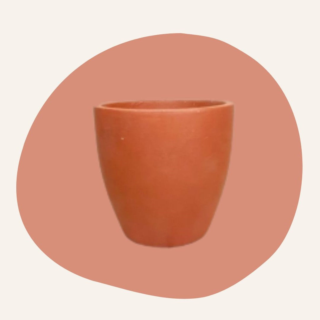 Side view of Kornet Terracotta Pots - myBageecha