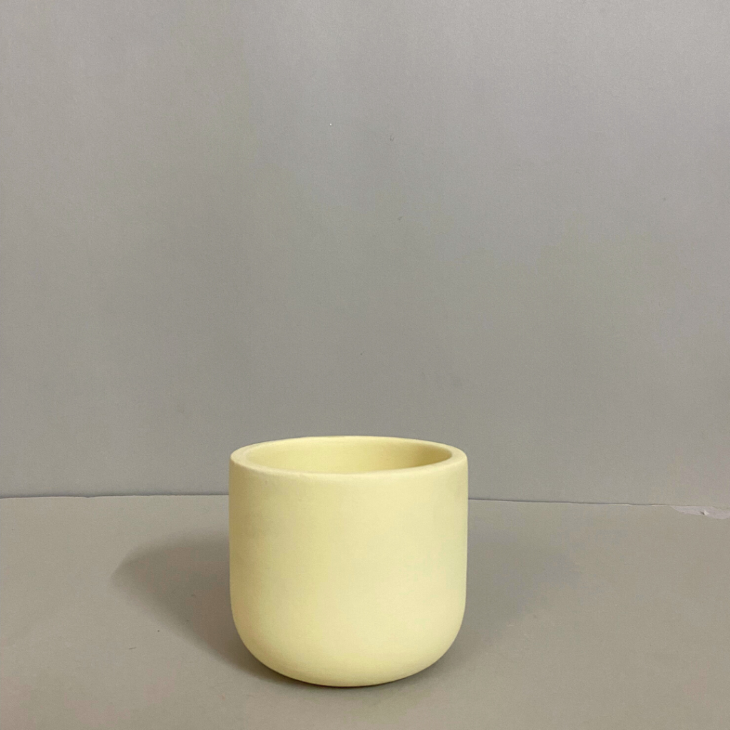 Set of 3 Kyna 4" Terracotta Pots on tabletop - myBageecha