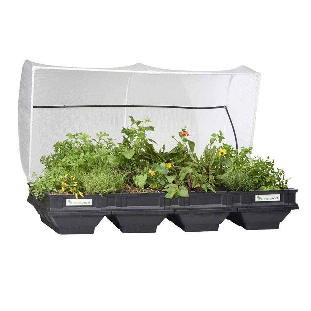 Large Raised Garden Bed with Garden Cover - myBageecha