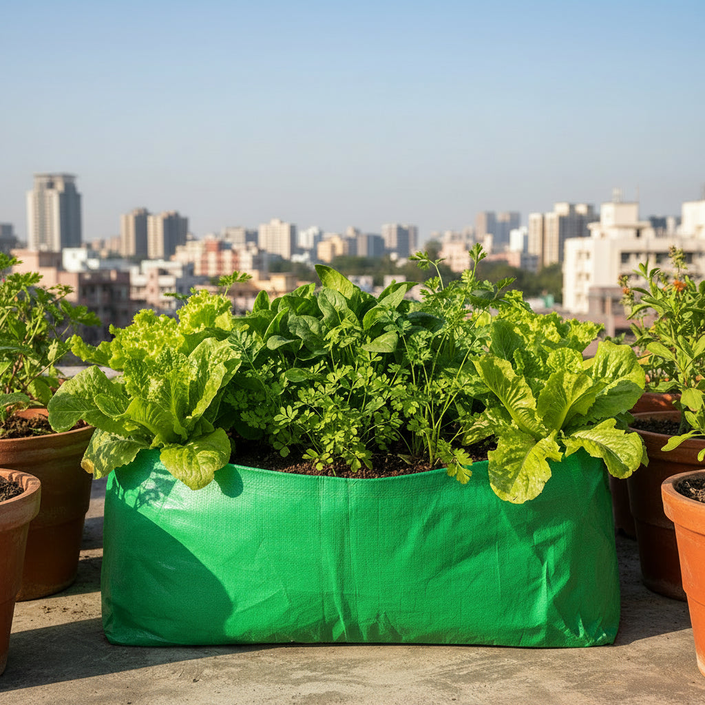 HDPE UV Grow Bag 24 x 12 x 12 Inch Rectangular (Terrace Vegetable gardening) – myBageecha