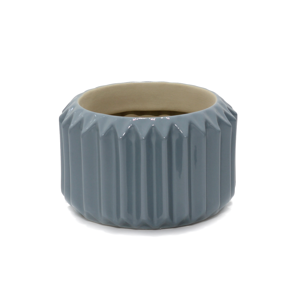Melian Ceramic Planter – Mysterious Grey – myBageecha
