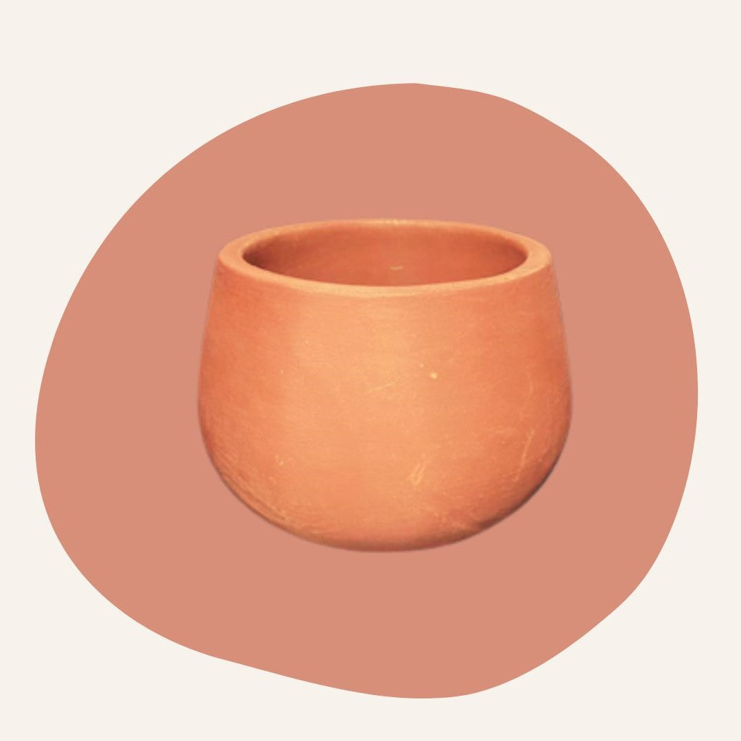 Side view of Misa Terracotta Pots - myBageecha