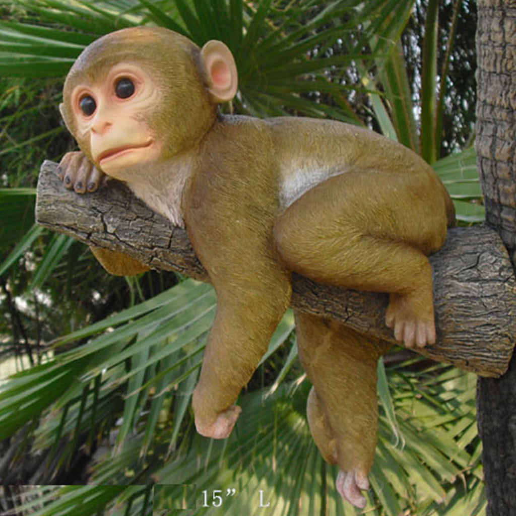 Monkey Hanging On Tree Decor Decor myBageecha - myBageecha