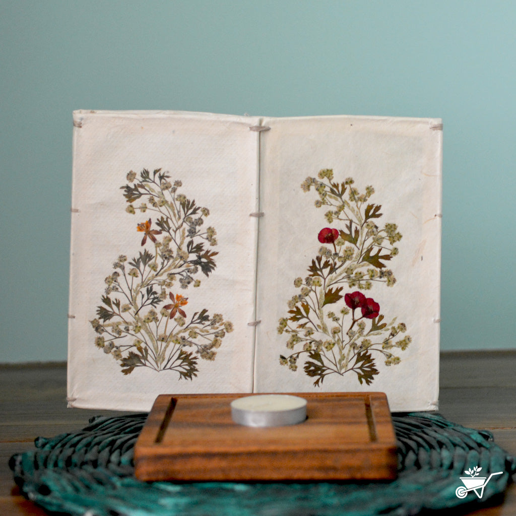 Nimble Umbrage Pressed Flower Candleshade - myBageecha