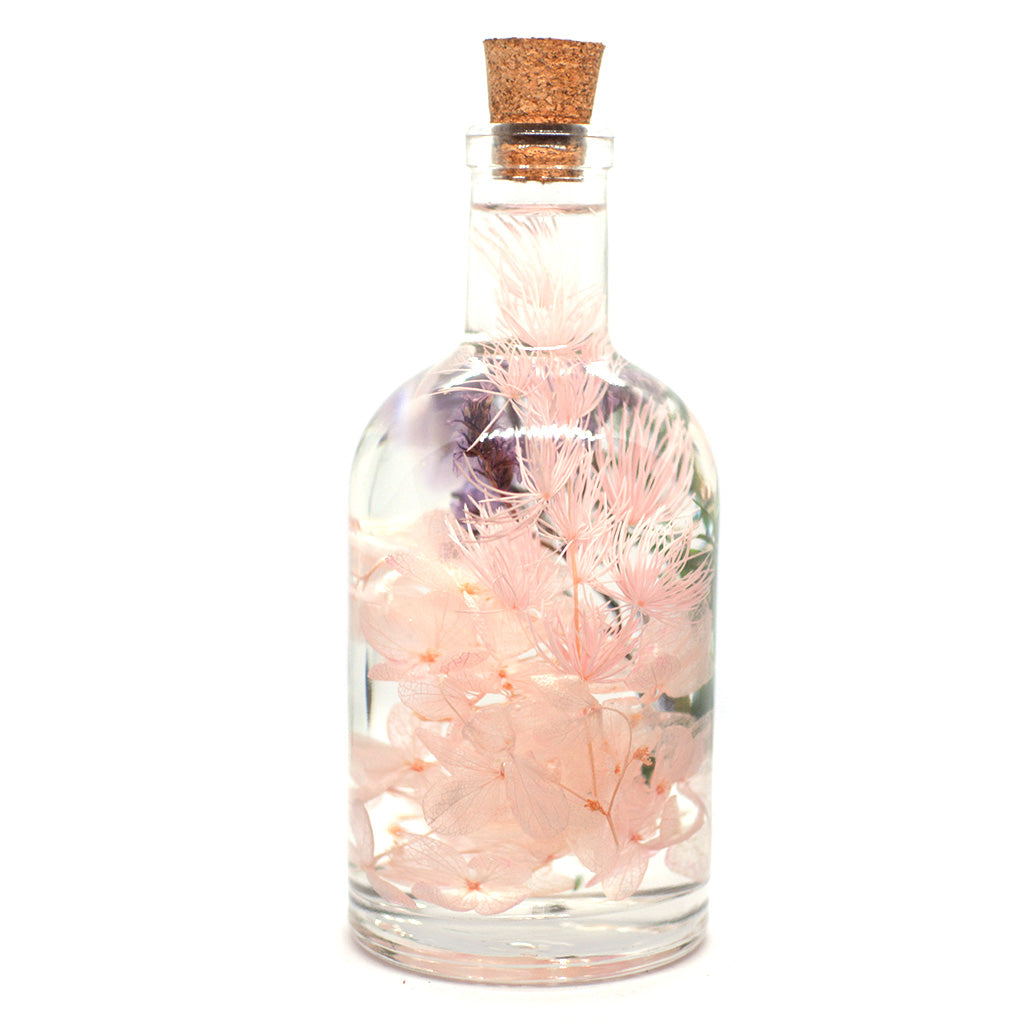 Peachy Peep Preserved Flower Tabletop in white background - myBageecha