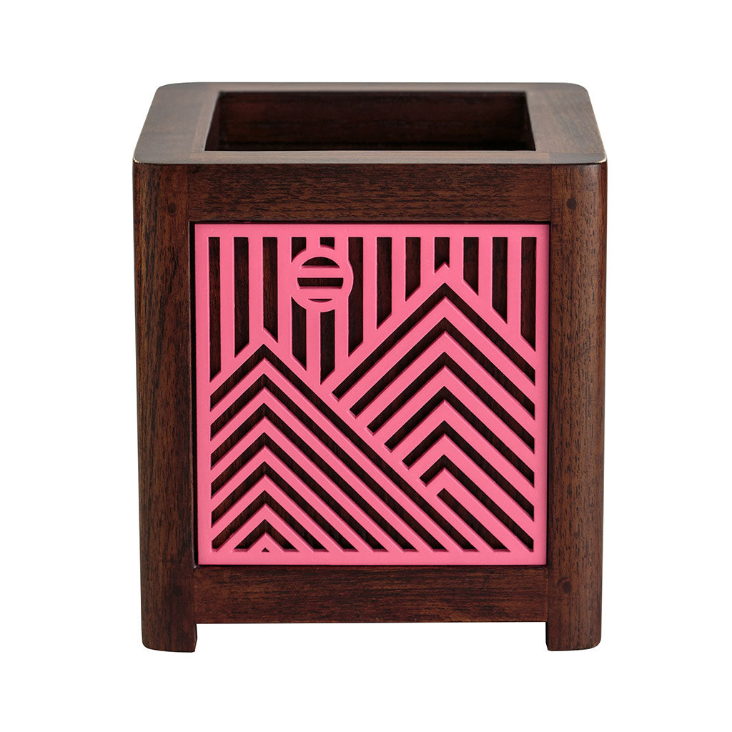 QUBO Story Handmade Wooden Indoor Planter Pot - myBageecha