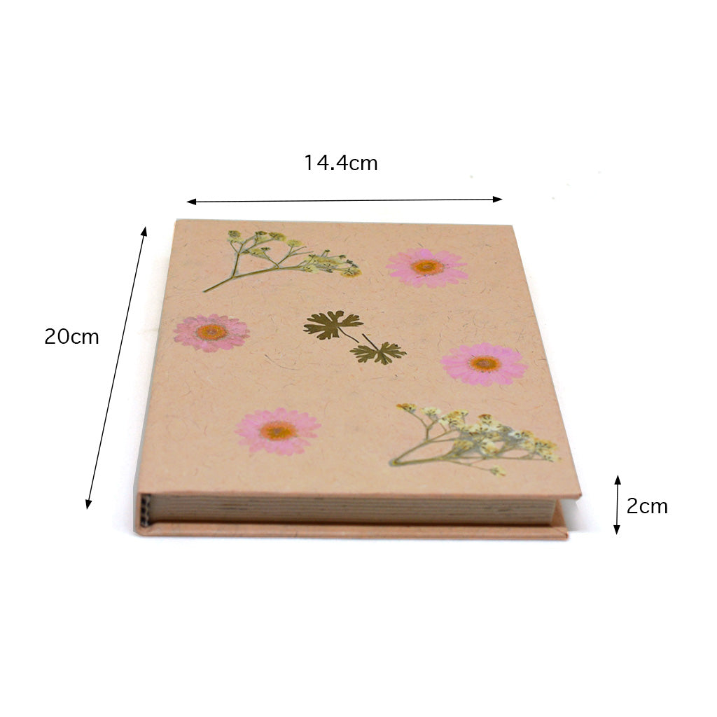 Reflecting Daisies Pressed Flower Diary - myBageecha