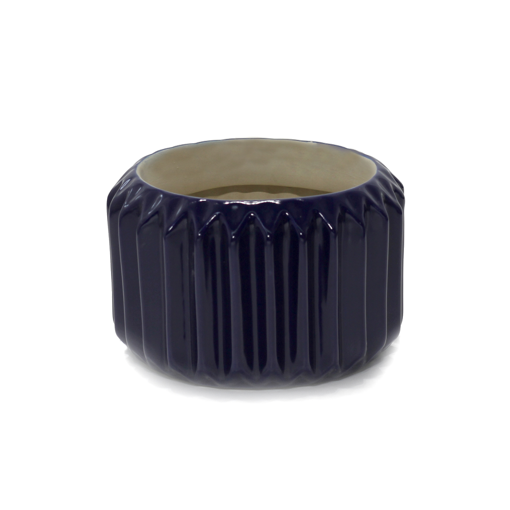 Melian Ceramic Planter – Sapphire Blue – myBageecha