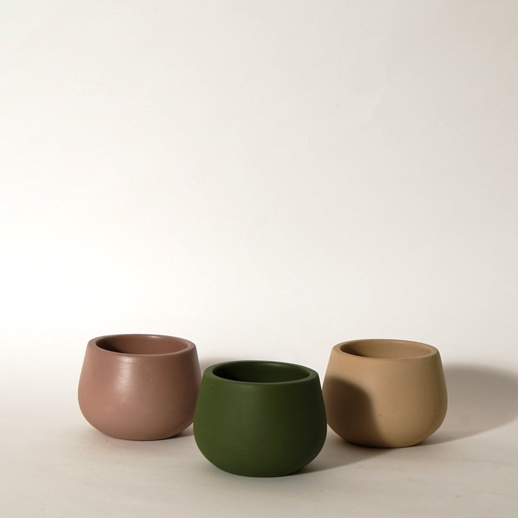 Set of 3 Misa Terracotta Pot - myBageecha