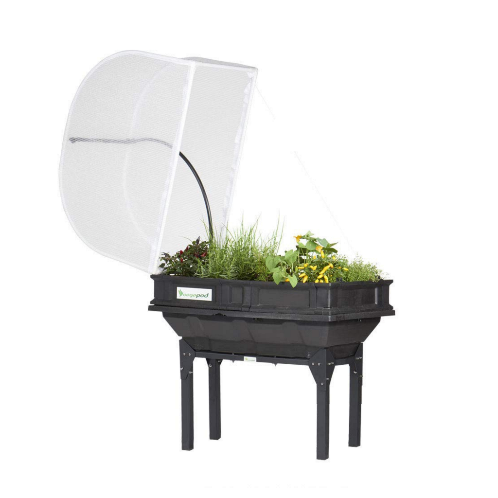 Small Raised Garden Bed with Garden Cover - myBageecha