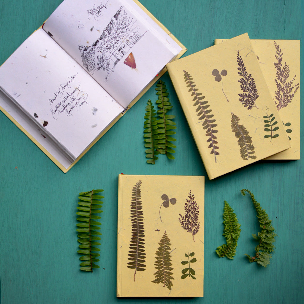Something about Ferns Pressed Flower Diary - myBageecha