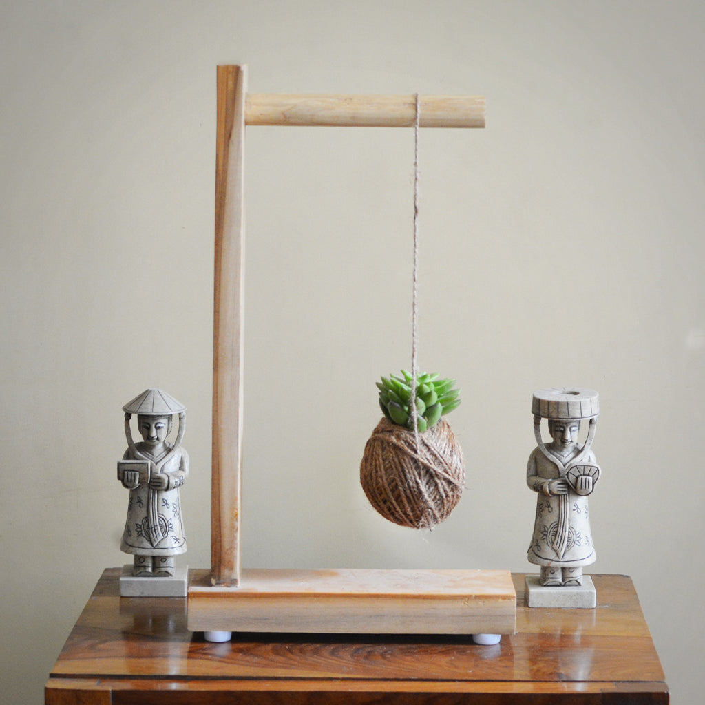 Kokedama Accessories - Cantilever Stand - myBageecha