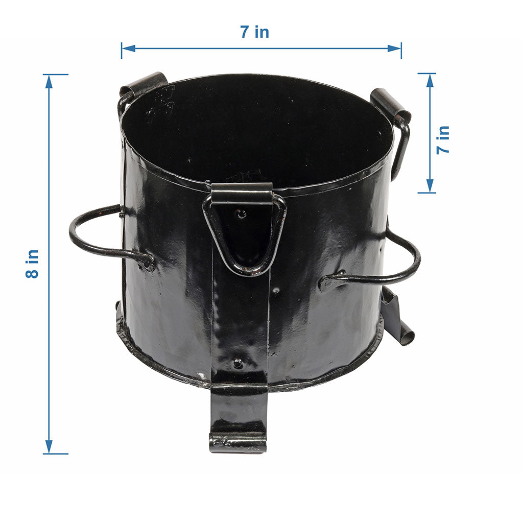 Stove Design Metal Pot - myBageecha