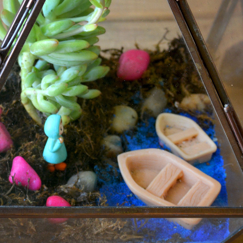 The Jamaican Farewell Terrarium Kit Decor myBageecha - myBageecha