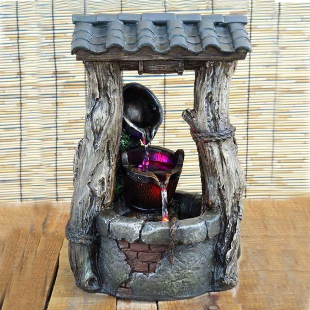 The Timeworn Well Water Fountain - myBageecha