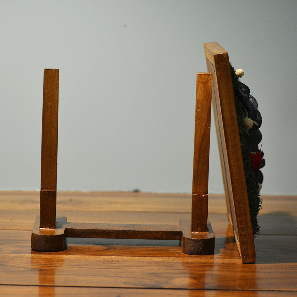 Tousled Bud moss frame handcrafted with nature by myBageecha