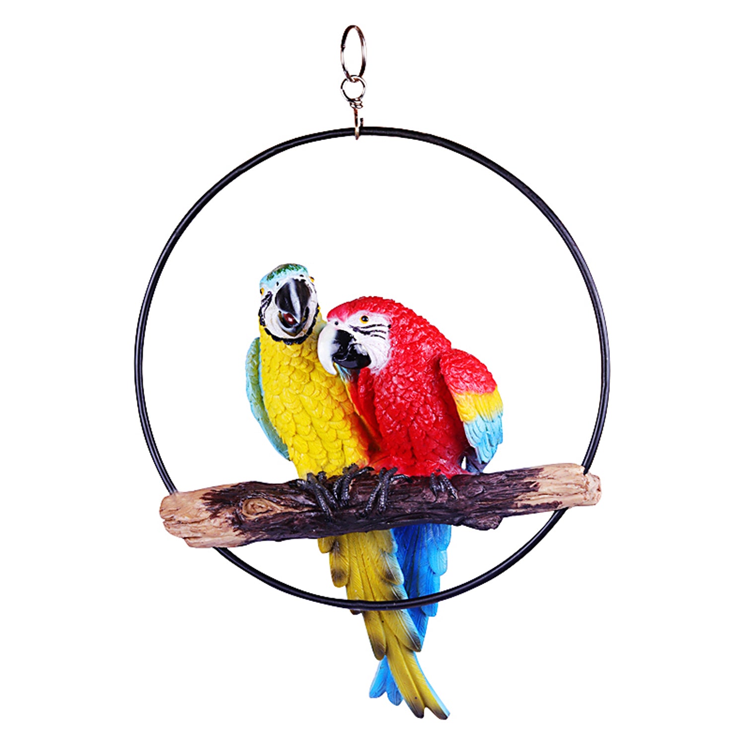 Two Parrot in Ring for hanging - myBageecha