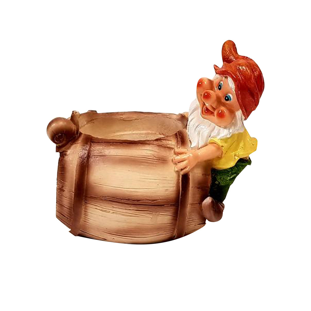 Gnome/Dwarf Planter with Mini Snail Planter - myBageecha