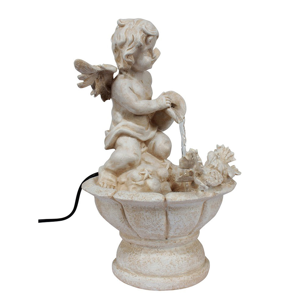 Wonderland Angel Fountain With Motor And Circulating Water, Waterfall, Water Fall, Fountains, Statue, Angels, Luck, Gift - myBageecha