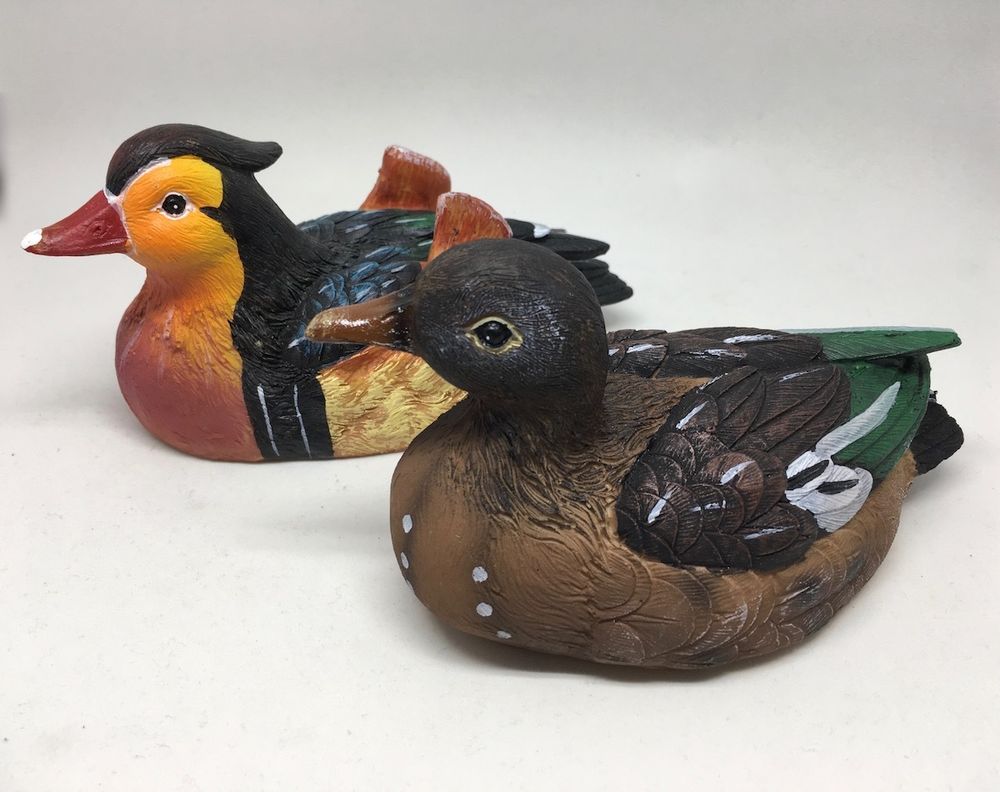 Floating (Pair of two) Mandarin Ducks, floaters - myBageecha