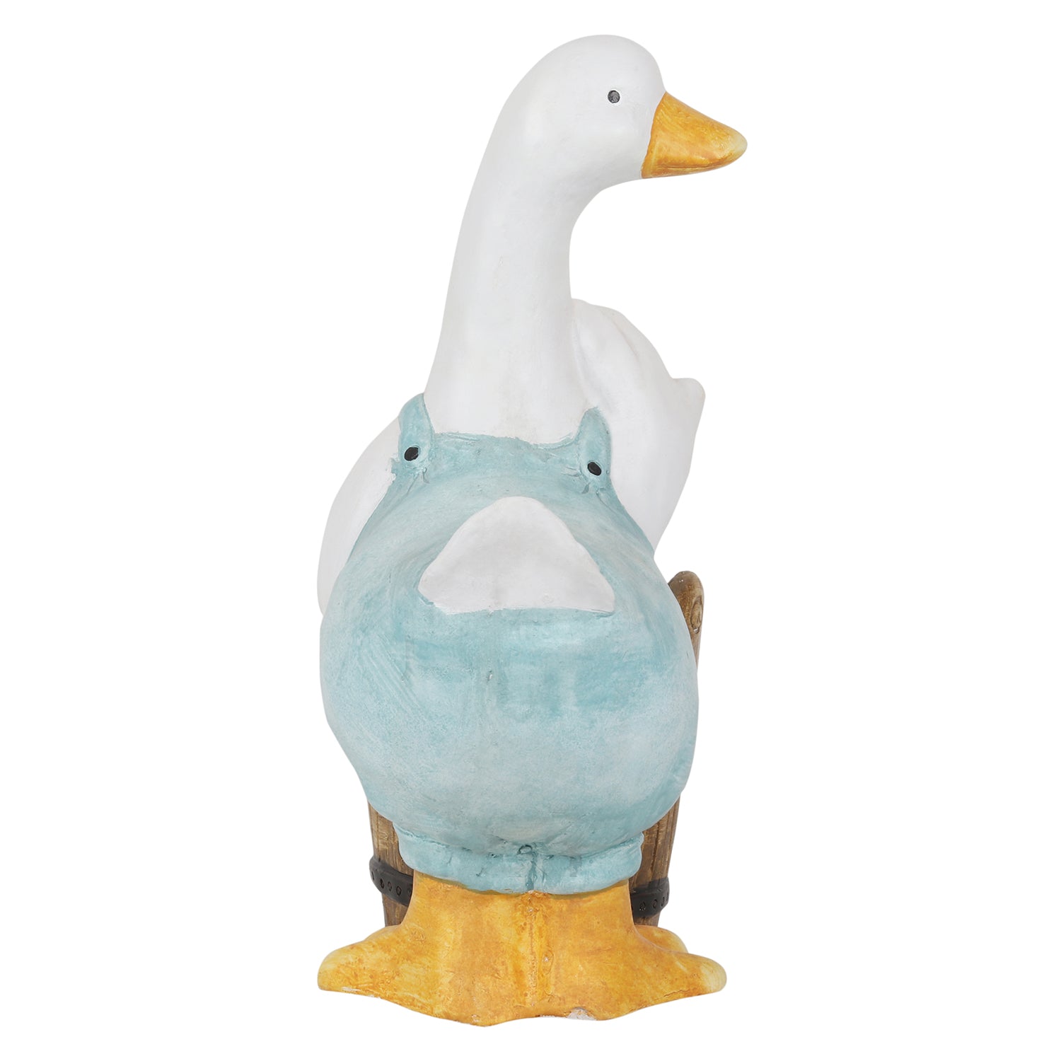 Blue Duck with Barrel Planter - myBageecha