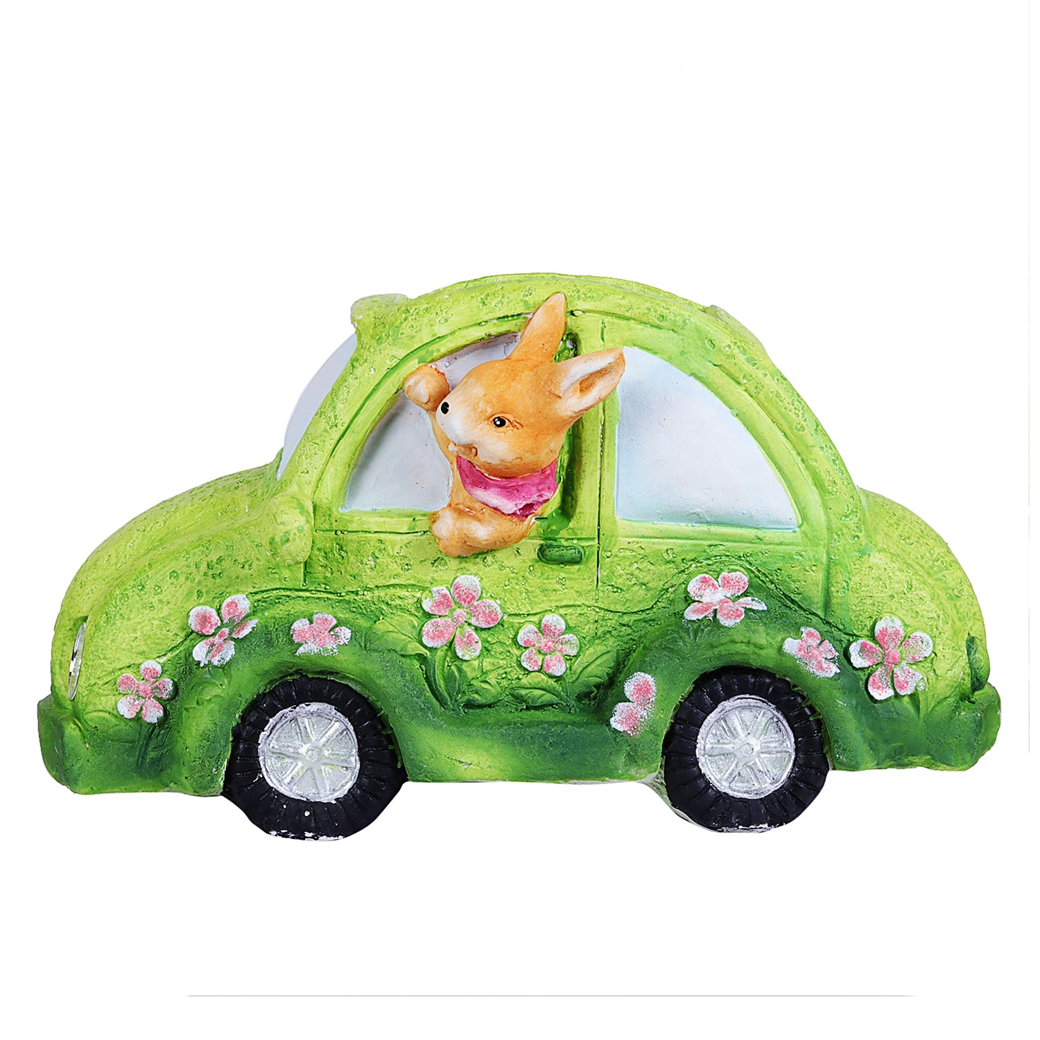 Green Car with bunny Pot - myBageecha