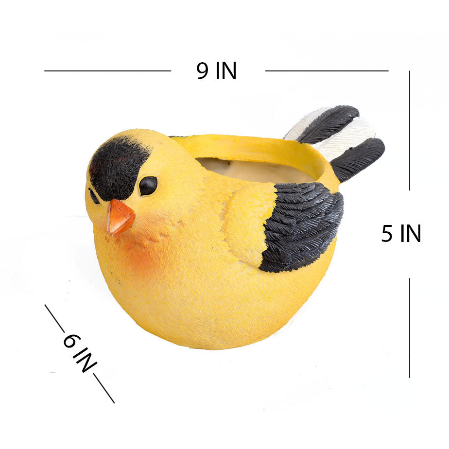 Fat Bird Flower Pot - myBageecha