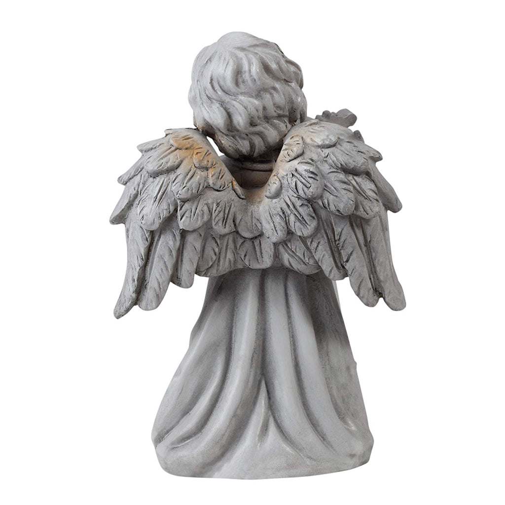 8 inch Angel/Cherub Playing harp-Strung - myBageecha