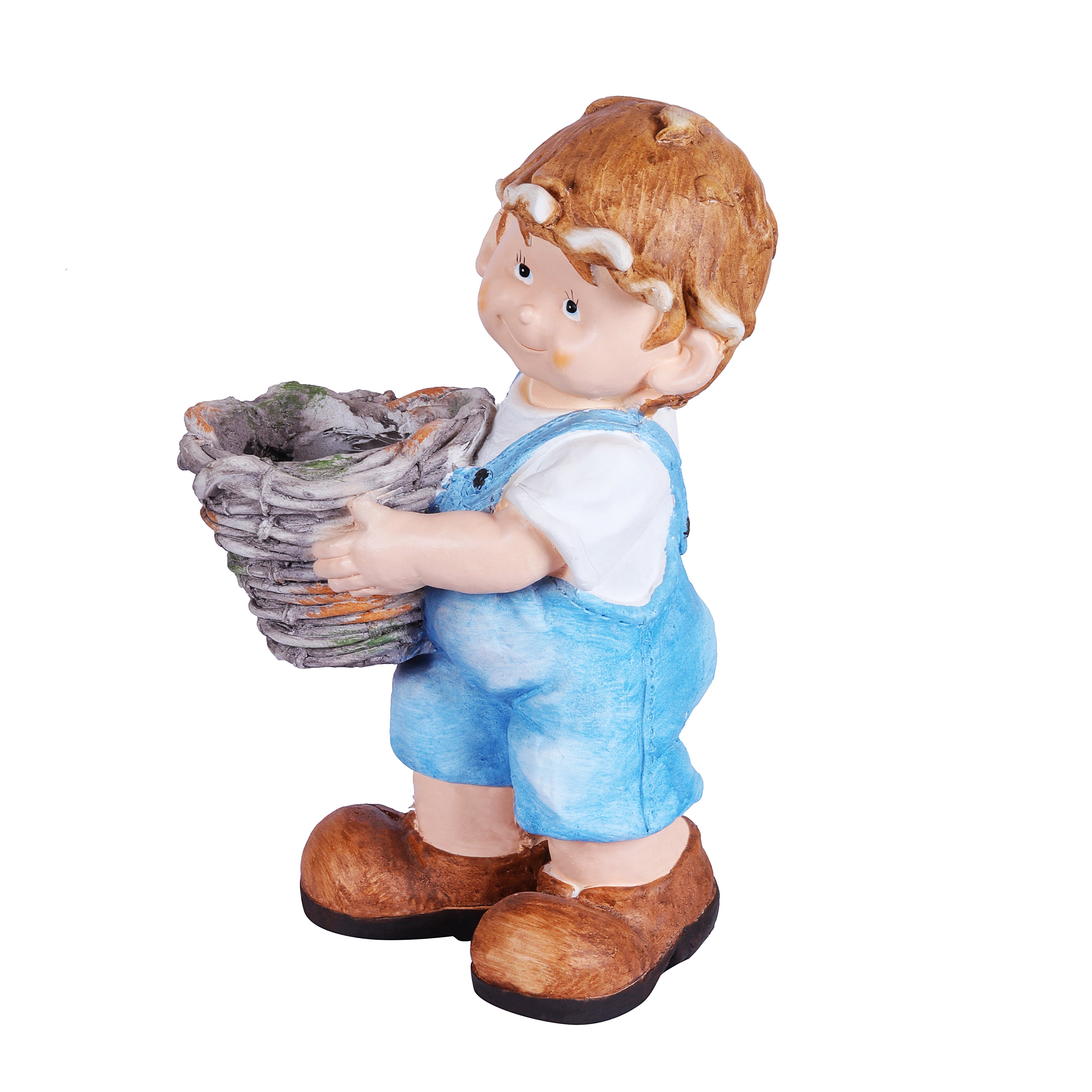 Boy standing with Pot Planter - myBageecha