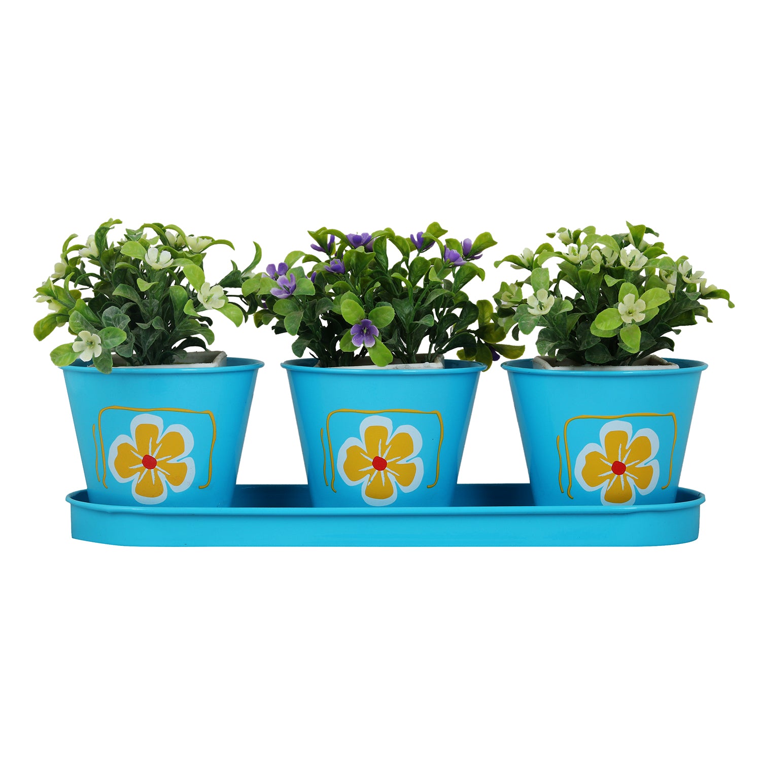 Herb Planter Set With Tray - myBageecha