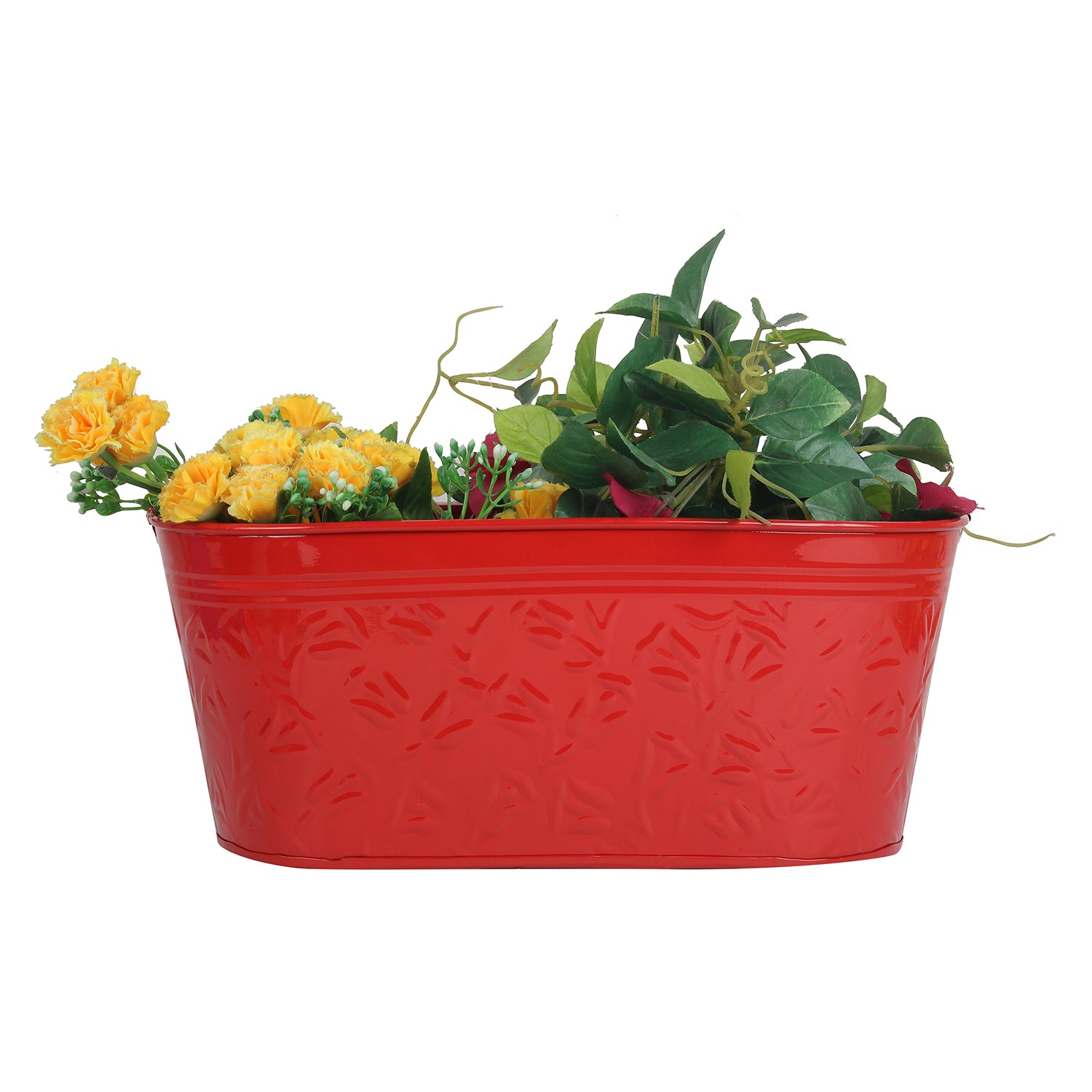 Self embossed Railing planters(Set of 5) - myBageecha