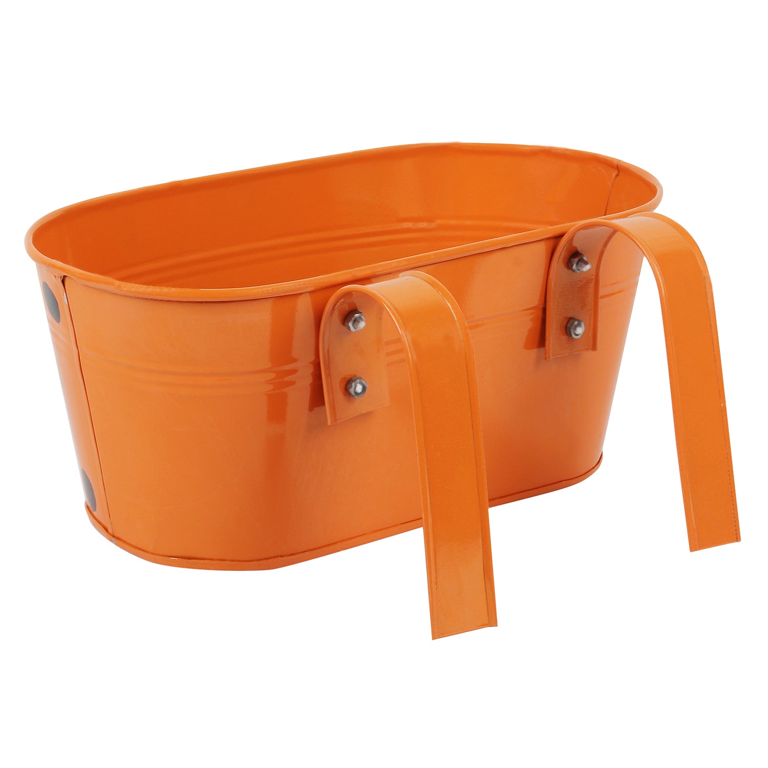 (Set of 2) Polka Dot Railing planters - myBageecha