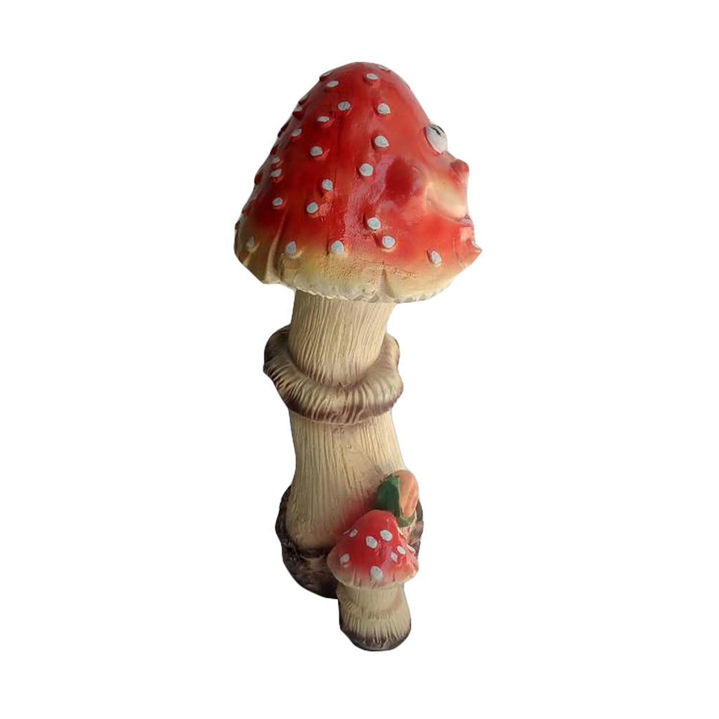 Smiley 14 inch Big Mushroom Decoration - myBageecha